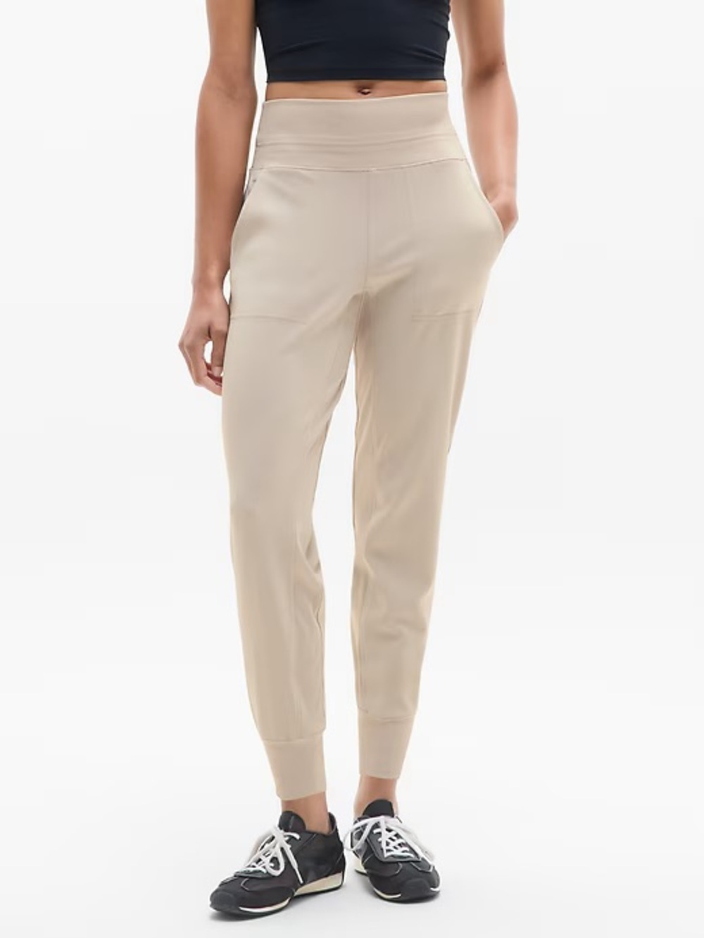 NWOT Athleta Venice High Rise Jogger Pants Abalone Casual Athleisure Women’s XS